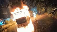 Bengaluru Rain: BMTC ಎಲೆಕ್ಟ್ರಿಕ್ ಬಸ್ ಗೆ ಬೆಂಕಿ, ಪ್ರಯಾಣಿಕರು ಪಾರು, ಕಾರಣ ನೀರು!
